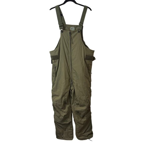 Military Mounted Crewmen and Airmen Insulated Overalls Green Medium - Picture 1 of 9